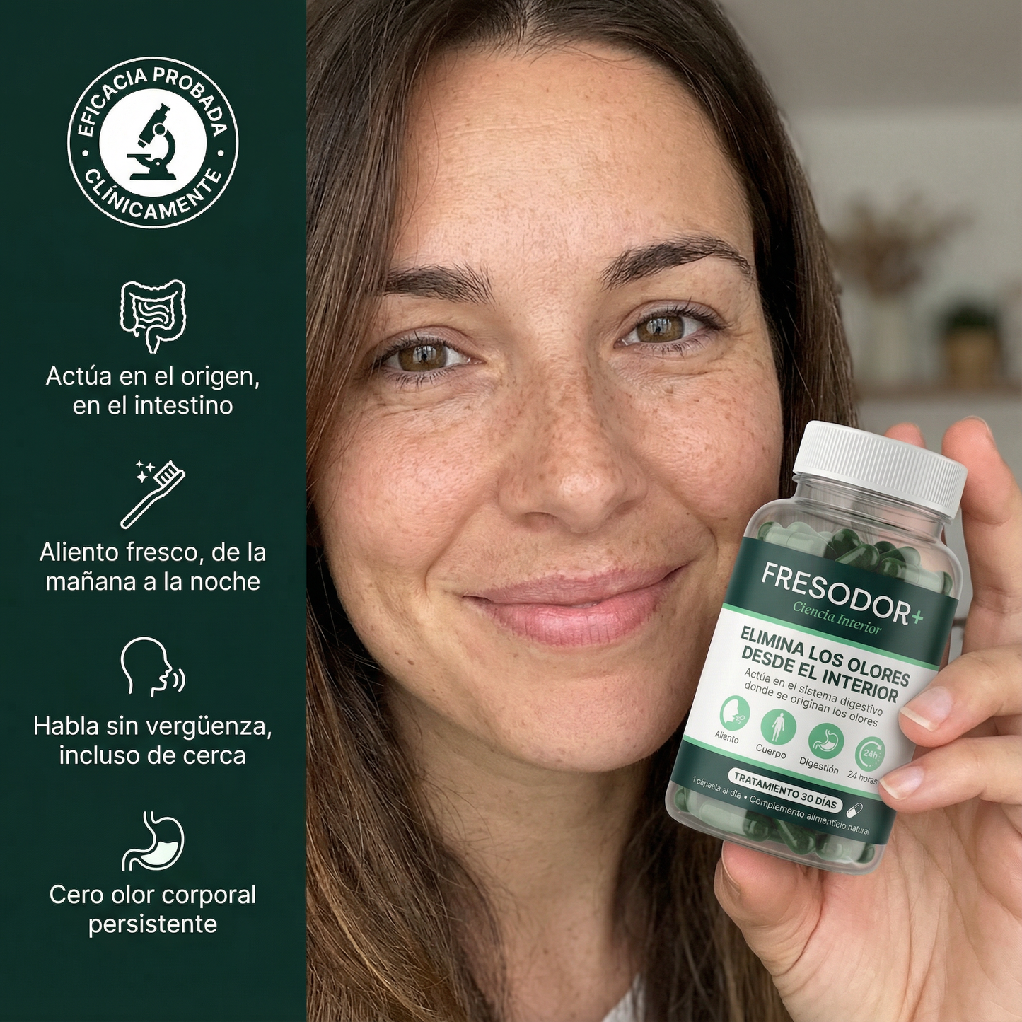 FRESODOR+ | Elimina el mal olor y la vergüenza social desde dentro en menos de 7 días