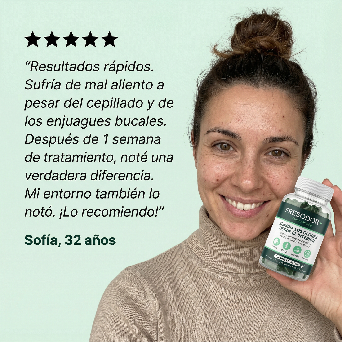 FRESODOR+ | Elimina el mal olor y la vergüenza social desde dentro en menos de 7 días