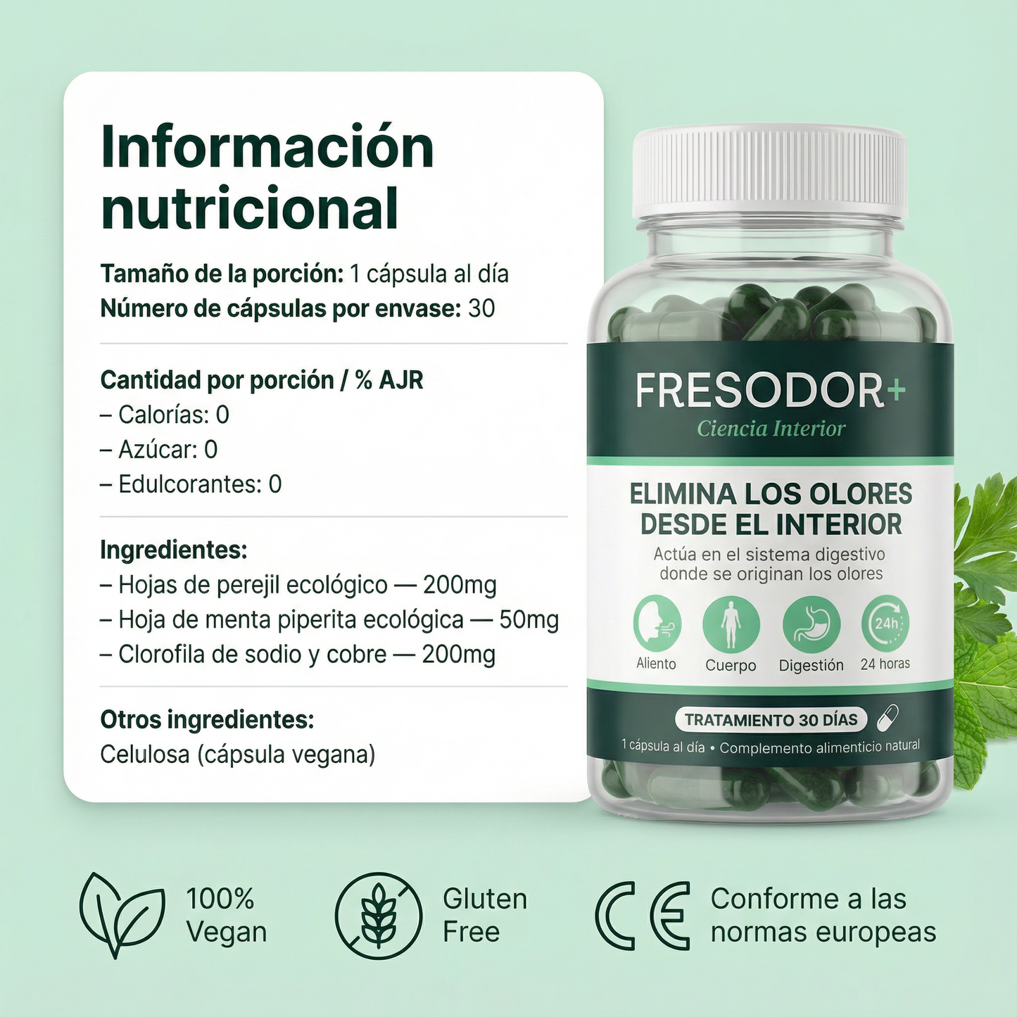 FRESODOR+ | Elimina el mal olor y la vergüenza social desde dentro en menos de 7 días