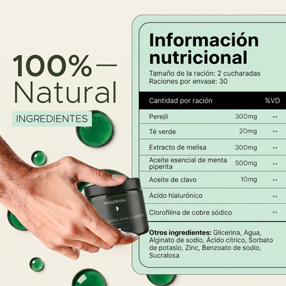 FRESODOR+ | Complemento Herbal En Gel Antiolor